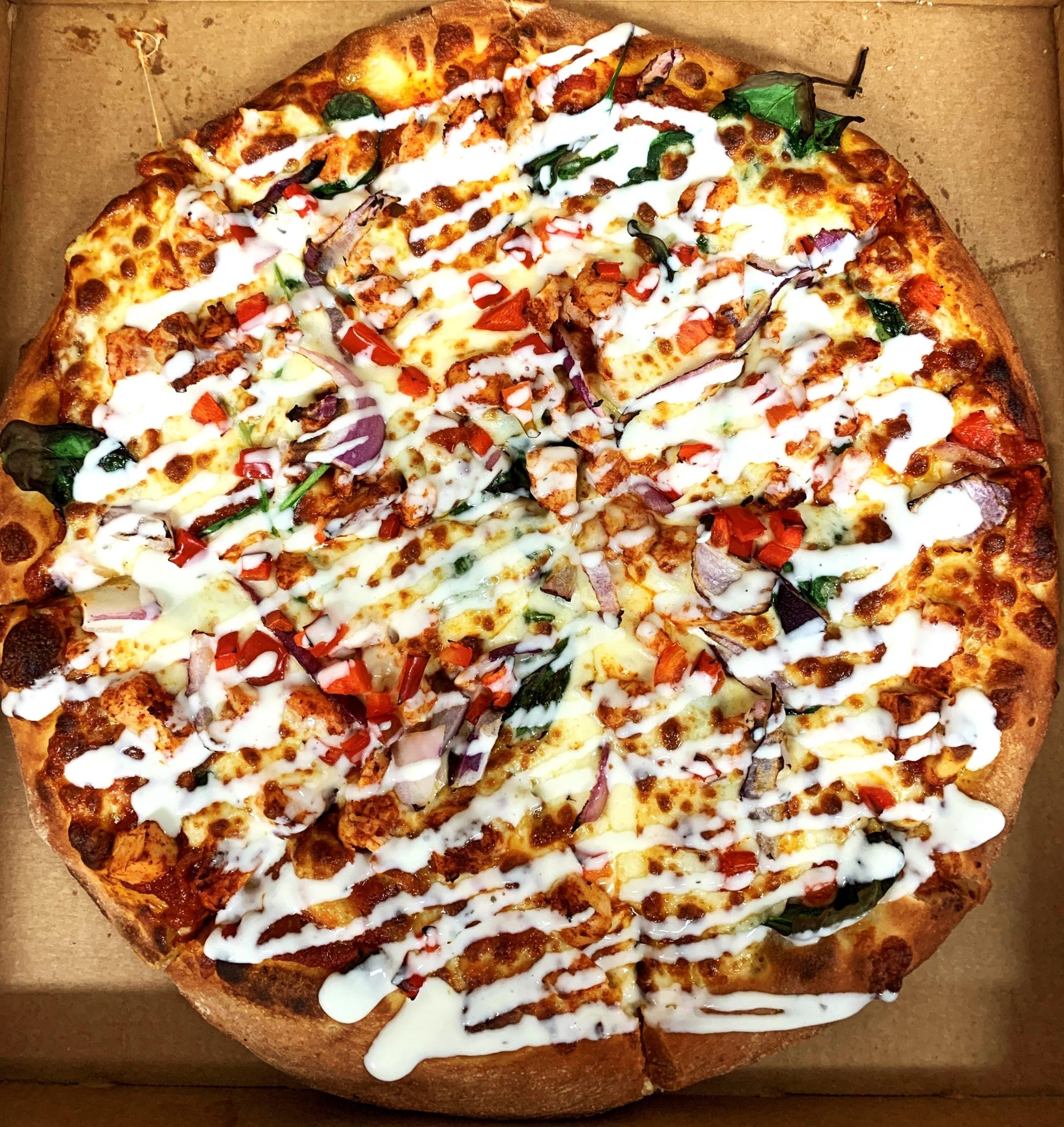 Tandoori Chicken Pizza Lime Gourmet Pizza and Pasta