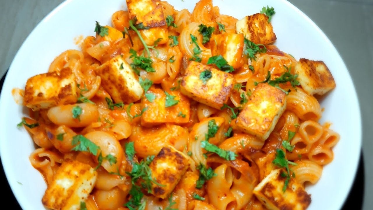 Spicy Paneer Pasta Lime Gourmet Pizza and Pasta